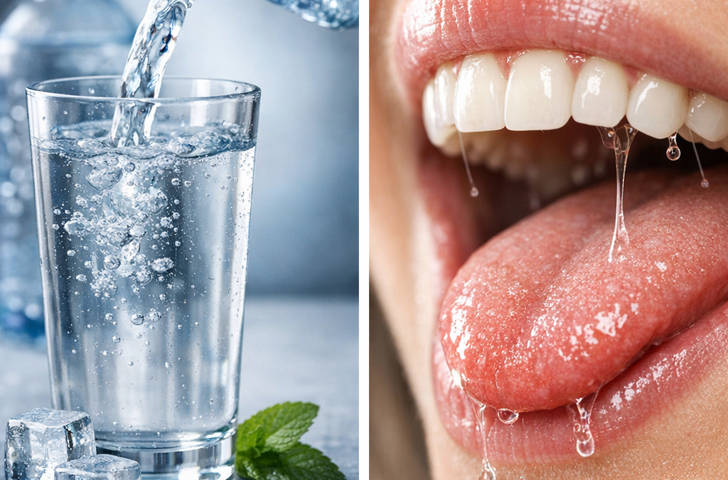 L’importanza dell’acqua e della saliva nella salute orale